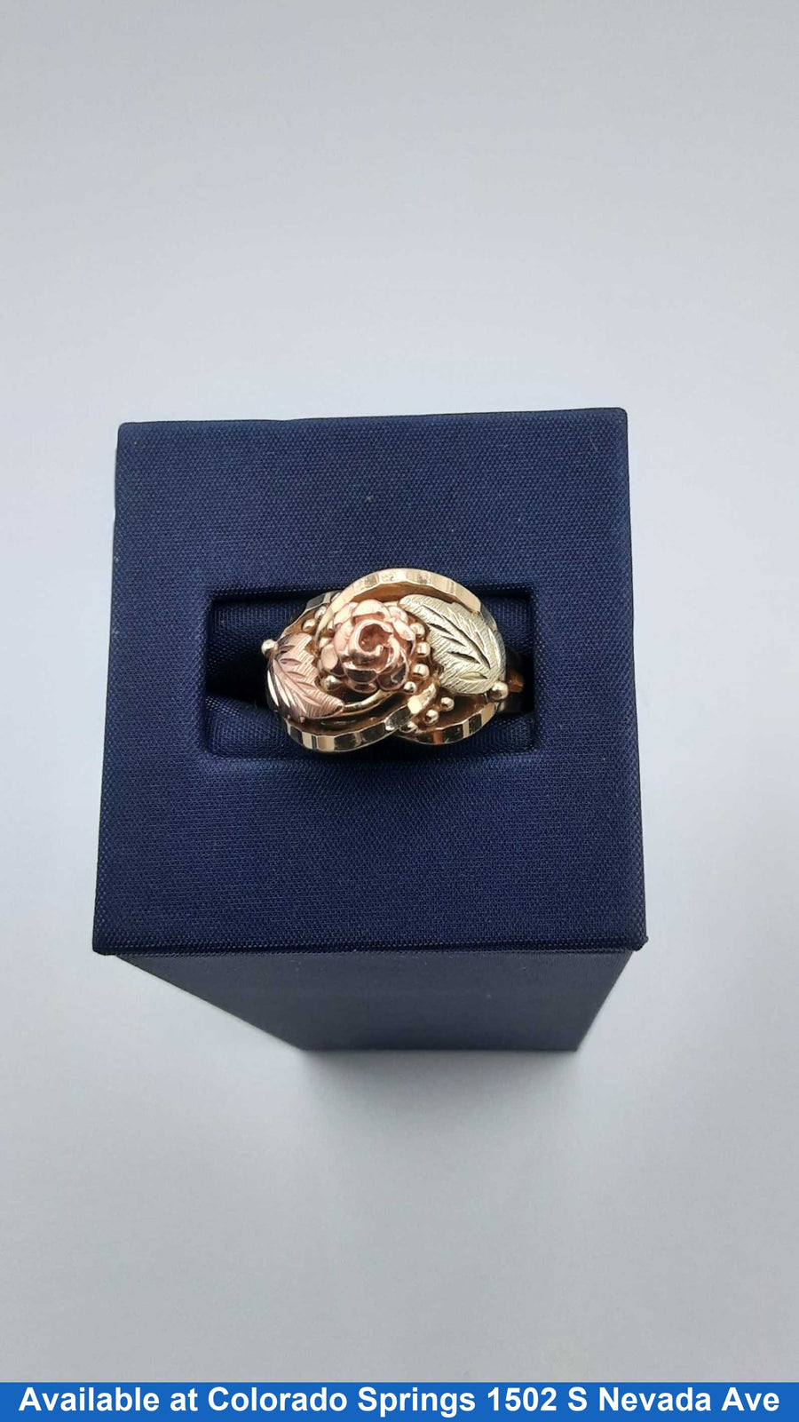 Women's Ring - Yellow Gold 10k (.417) 7.6 grams Size 7