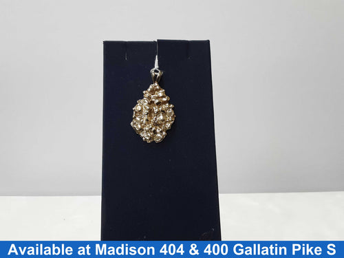Nugget Pendant - Yellow Gold 10k (.417) 8.7 grams