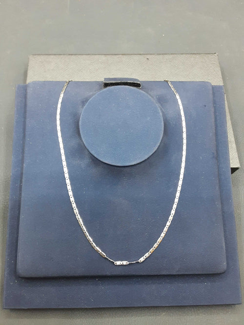 Gucci Chain - White Gold 18k (.750) 5 grams 18 inch