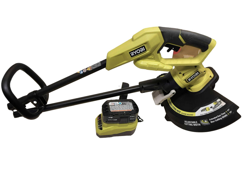 Ryobi P20018vnm Green Cordless String Trimmer