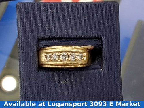 Ring - Wedding Band - Yellow Gold 14k (.585) 6 Grams Size 10