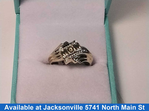 Women's Ring - Yellow Gold 10k (.417) 2.5 grams Size 7
