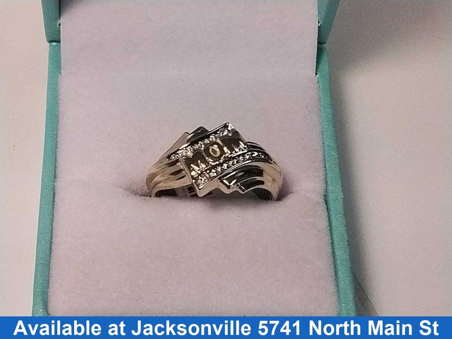 Women's Ring - Yellow Gold 10k (.417) 2.5 grams Size 7