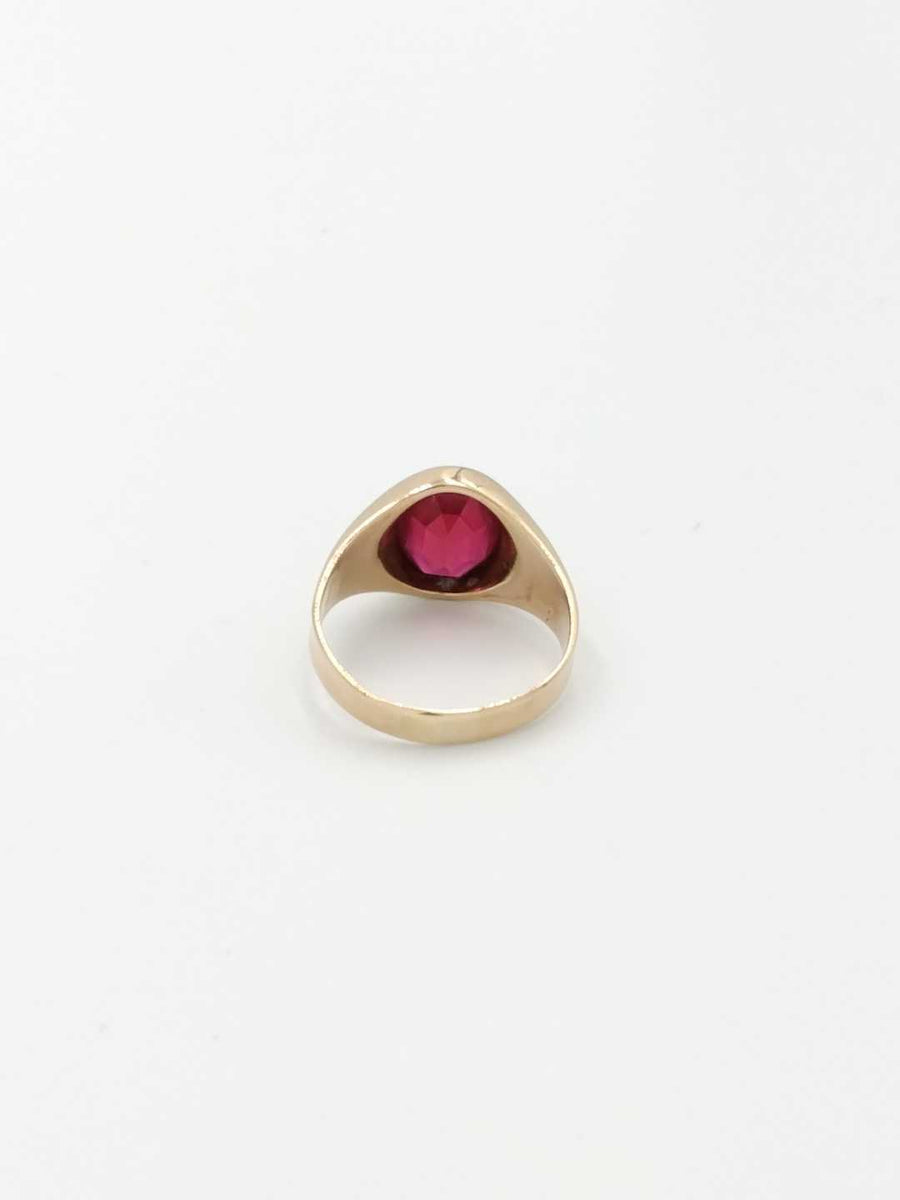 Men's Ring - Yellow Gold 10k (.417) 6.4 grams Size 10.5