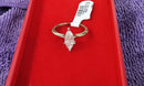 Women's Ring - Solitaire - Yellow Gold 10k (.417) 3.3 grams Size 7.5