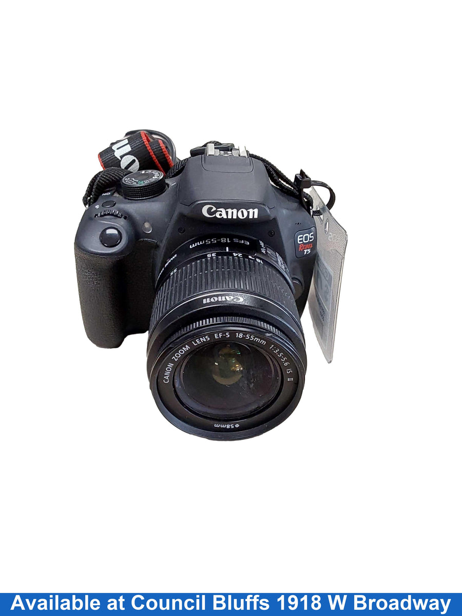 Canon Ds126491 Black Digital SLR Camera