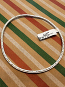 Bangle Bracelet - Silver 2.2 grams 6 inch