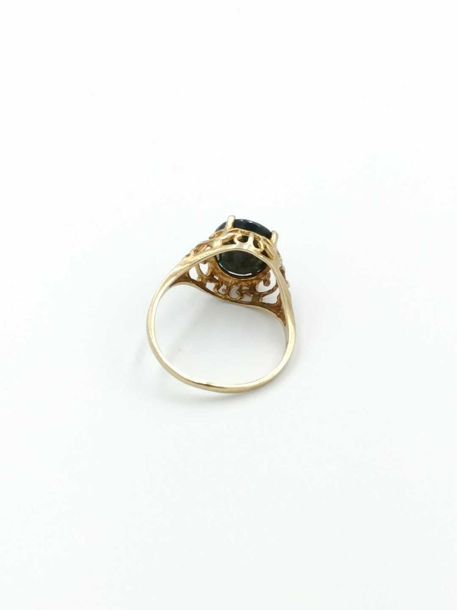 Women's Ring - Yellow Gold 14k (.585) 3.3 grams Size 20