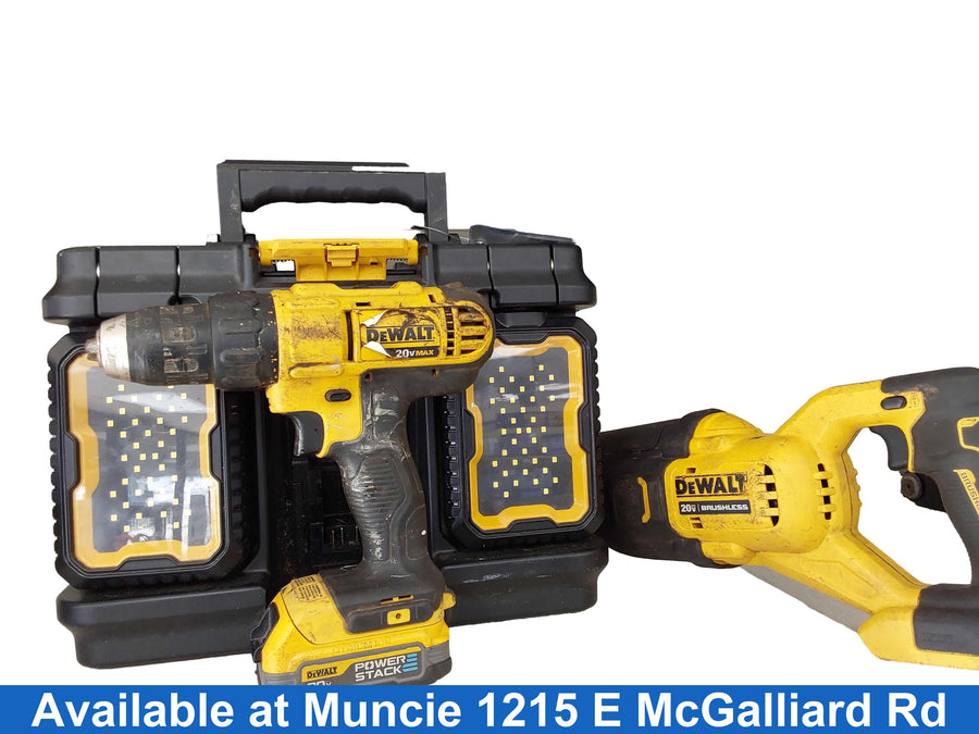 Dewalt Dcd771 Yellow Cordless Standard Drill