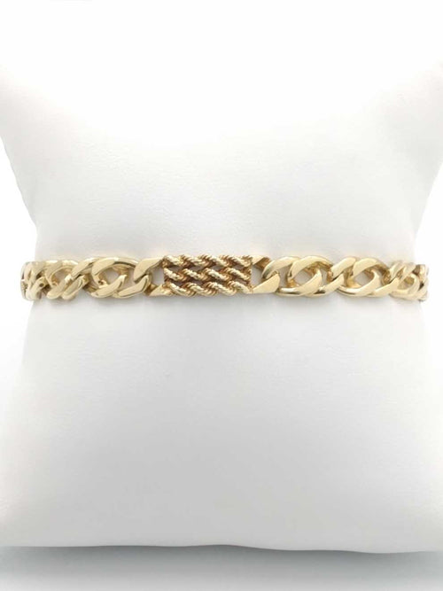 Bracelet - Yellow Gold 14k (.585) 24.6 grams 8 inch
