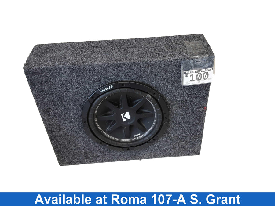 Kicker Comp Black Car Sub-Woofer