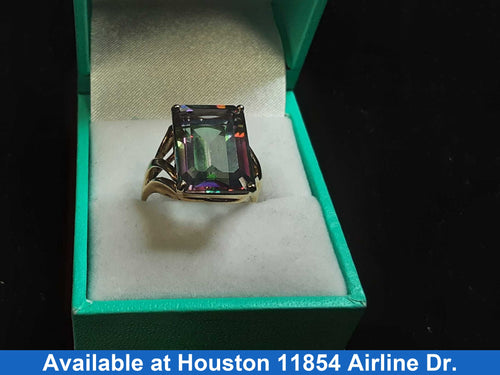 Women's Ring - Yellow Gold 10k (.417) 6.5 grams Size 9