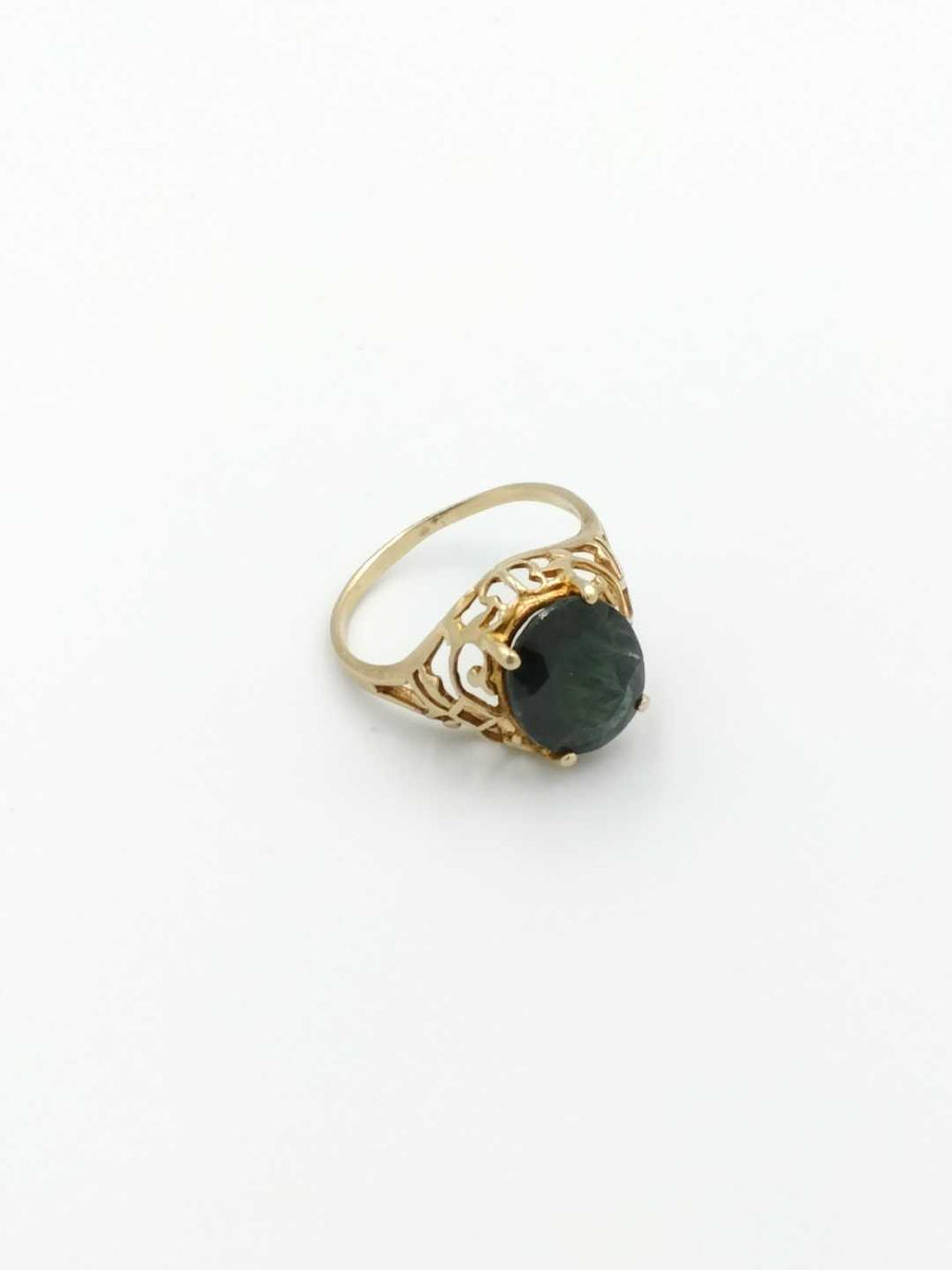 Women's Ring - Yellow Gold 14k (.585) 3.3 grams Size 20