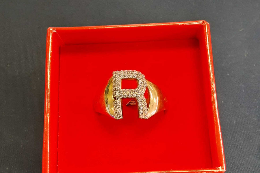 Men's Ring - Yellow Gold 10k (.417) 3.4 grams Size 5.5