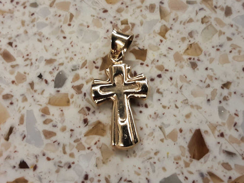 Religious Pendant - Yellow Gold 10k (.417) 0.7 grams