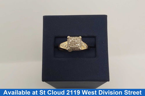 Women's Ring - Yellow Gold 10k (.417) 3.47 grams Size 8.5