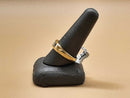 Men's Ring - Yellow Gold 18k (.750) 8.6 grams Size 11.5