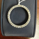 Diamond Pendant - White Gold 10k (.417) 3.7 grams