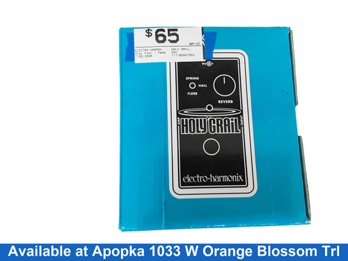 Electro-harmonix Holy Grail Gray Midi Foot / Pedalboard Controller
