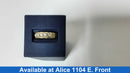 Ring - Wedding Band - Yellow Gold 14k (.585) 3.8 grams Size 8.5