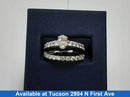 Ring - Engagement Set - White Gold 14k (.585) 5.3 grams Size 8