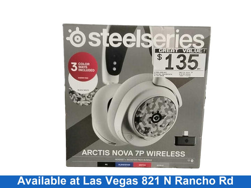 Steelseries Arctis Nova 7p Gray Stereo Headphone