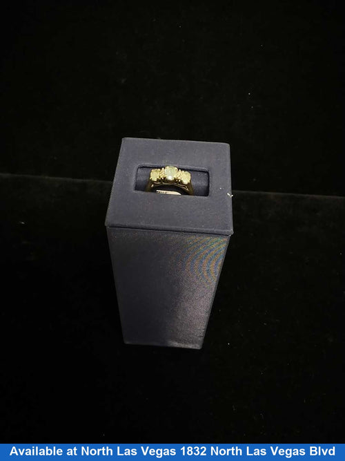Women's Ring - Yellow Gold 10k (.417) 2 grams Size 7