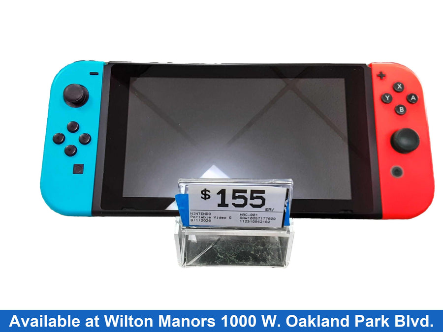 Nintendo Hac-001 32 Gb Black Portable Video Game System