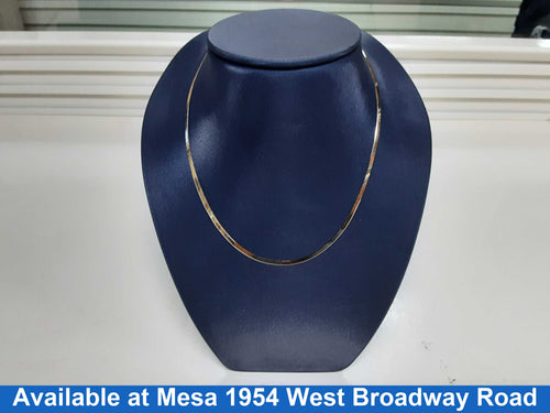 Herringbone Chain - Yellow Gold 14k (.585) 3 grams 16 inch