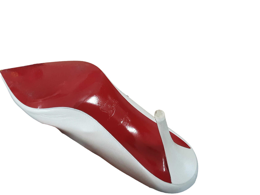 Christian Louboutin Miss Z 80 White