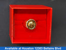 Men's Ring - Yellow Gold 18k (.750) 2.7 grams Size 8