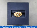 Women's Ring - Yellow Gold 14k (.585) 2.3 grams Size 7.5