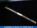 ID Bracelet - Yellow Gold 14k (.585) 14.9 grams 9 inch