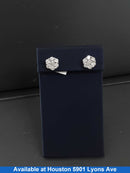 Earrings - White Gold 10k (.417) 4.6 grams