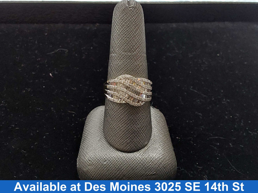 Women's Ring - Yellow Gold 10k (.417) 4.5 grams Size 9