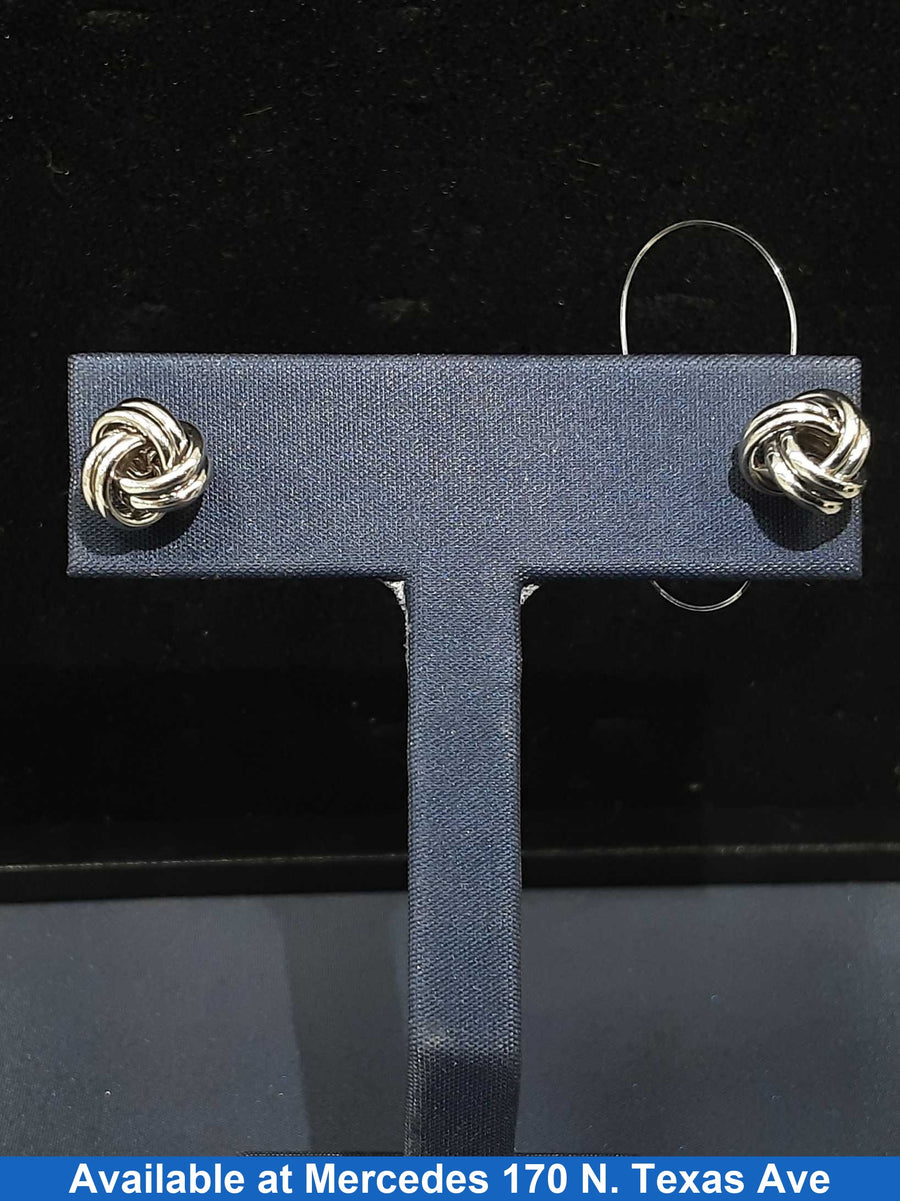 Gold Ball Earrings - White Gold 14k (.585) 1.1 grams