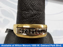 Women's Ring - Yellow Gold 18k (.750) 4.6 grams Size 11