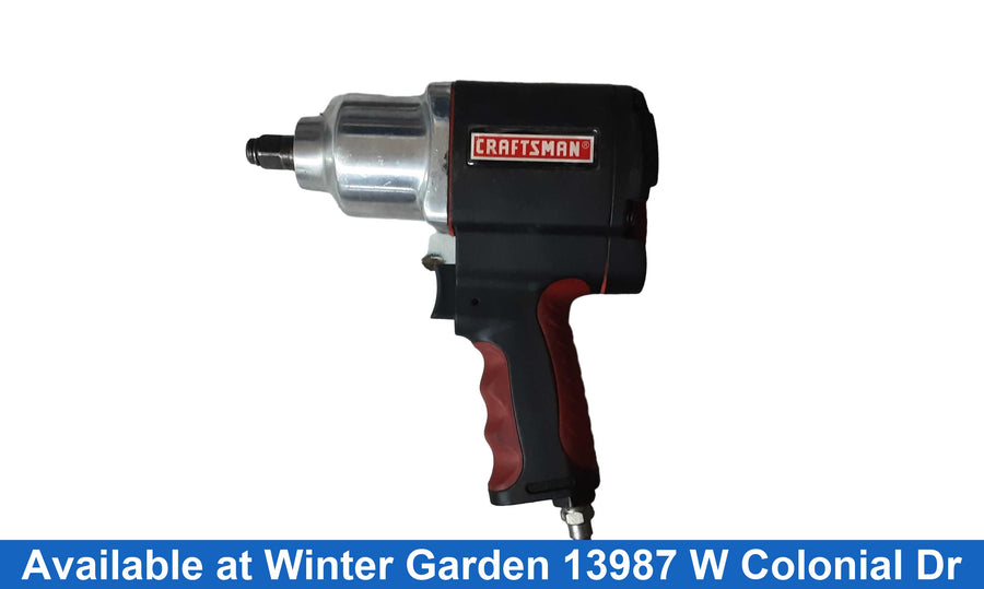 Craftsman 875.168820 Black Pneumatic Impact Drill