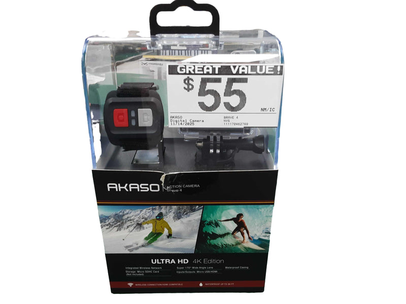 Akaso Brave 4 Black Digital Camera