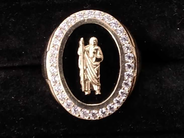 Men's Ring - Yellow Gold 10k (.417) 6.1 grams Size 9.5