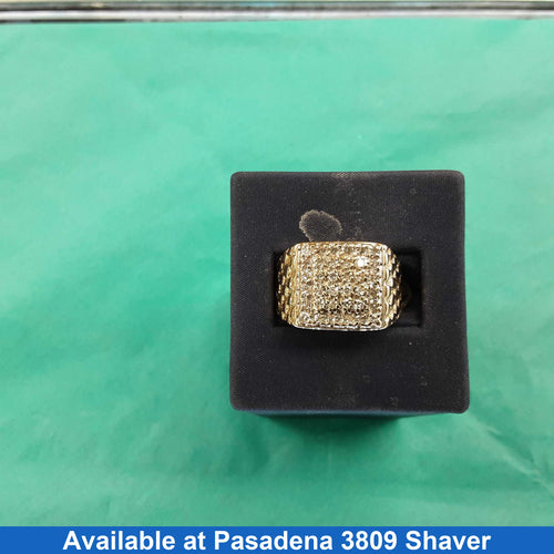 Men's Ring - Yellow Gold 10k (.417) 7.8 grams Size 10.5