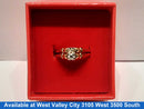 Ring - Engagement Set - Yellow Gold 14k (.585) 3.2 grams Size 7