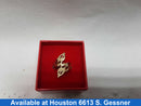 Women's Ring - Yellow Gold 14k (.585) 3.2 grams Size 8.5