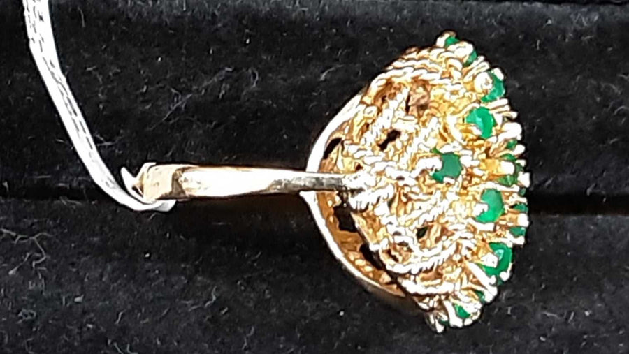 Women's Ring - Yellow Gold 14k (.585) 7.9 grams Size 8