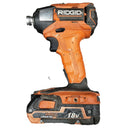 Ridgid Worn Off Orange Cordless Impact Drill