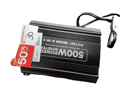 Potek 500w Black Power Inverter