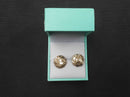 Double Stud Earring - Yellow Gold 14k (.585) 2.8 grams