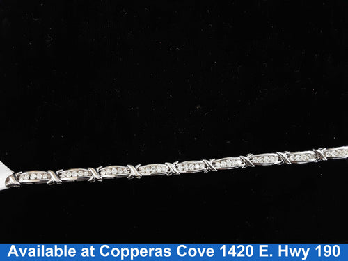 Bracelet - White Gold 10k (.417) 11 grams 8 inch