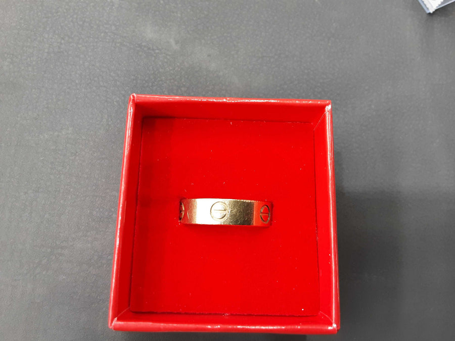 Ring - Wedding Band - Yellow Gold 14k (.585) 5.3 grams Size 10