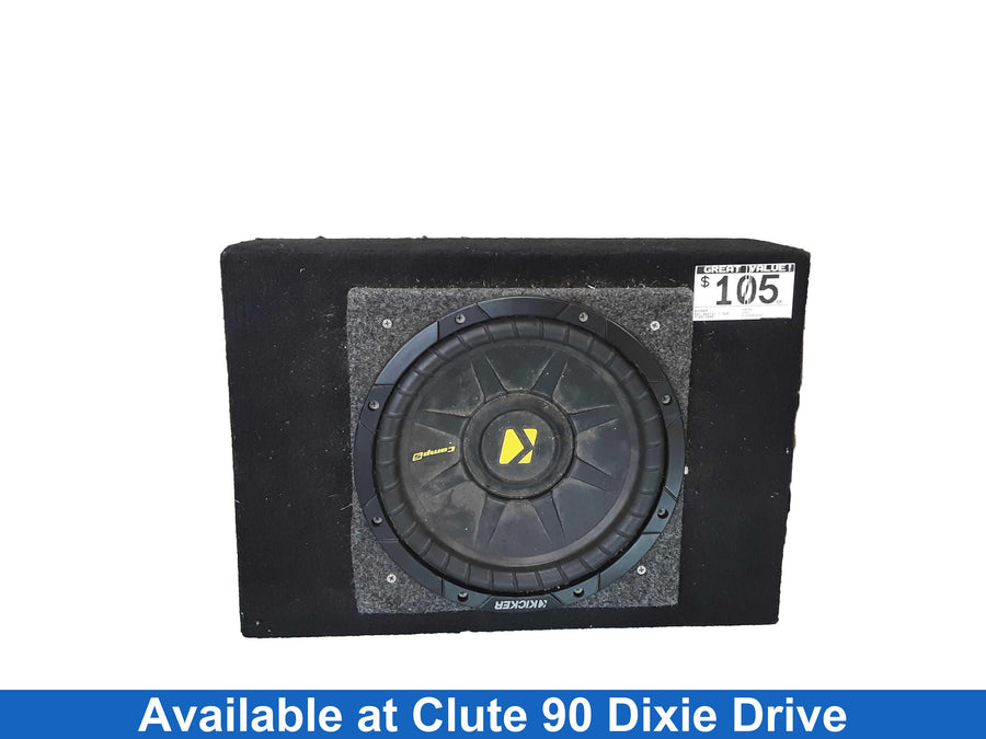 Kicker Comps Black Car Sub-Woofer